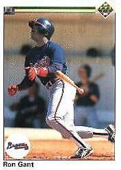 1990 Upper Deck Ron Gant #232 card