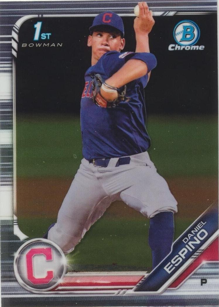 2019 Bowman Draft Chrome Daniel Espino #BDC-27 card