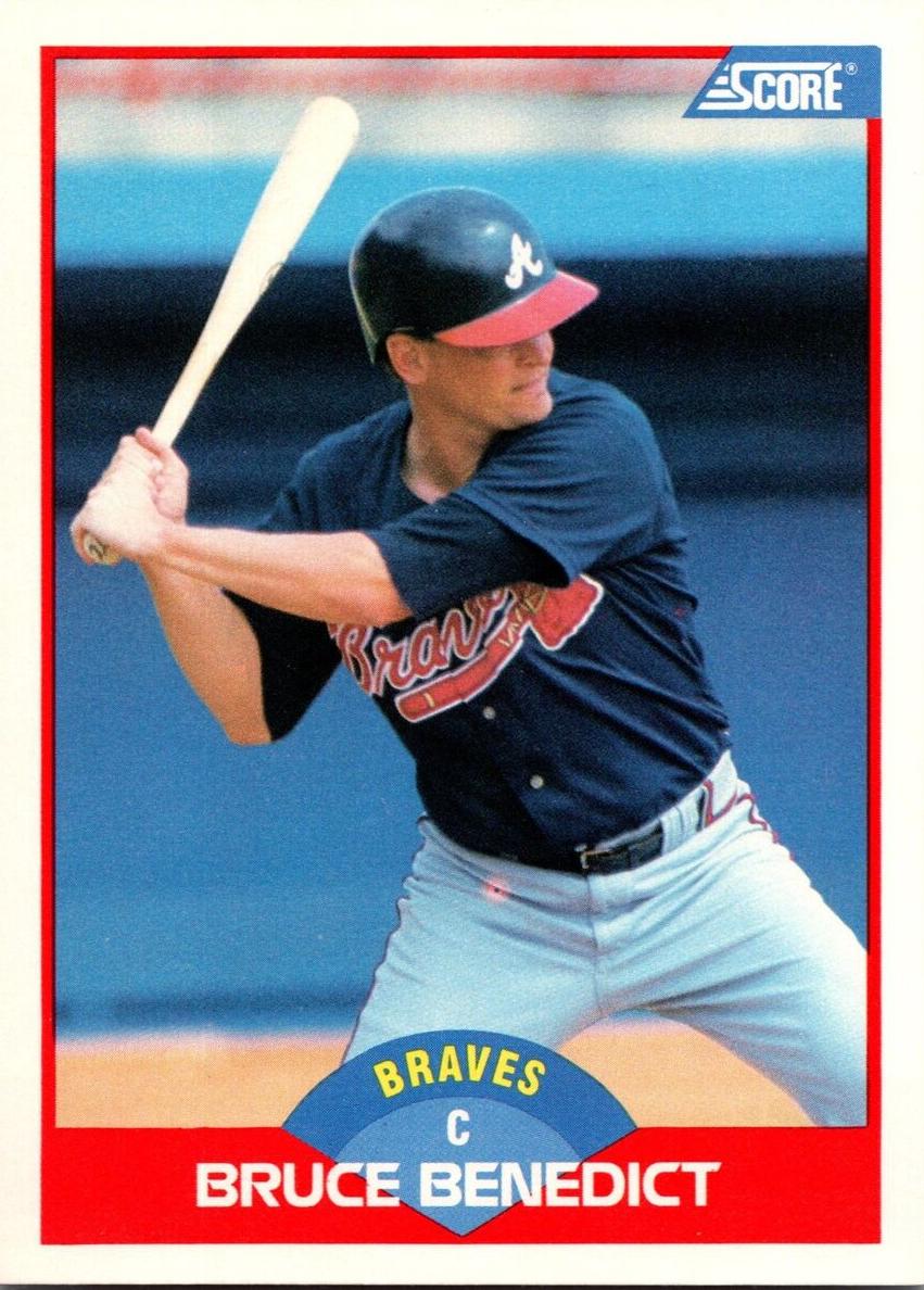 1989 Bruce Benedict #502