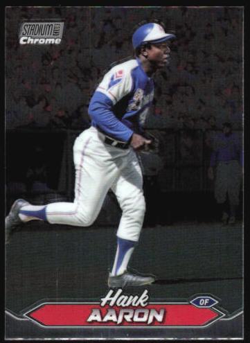 Hank Aaron 2024 Stadium Club card
