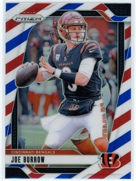 2024 Panini Prizm Joe Burrow [Pink Wave] #55 card