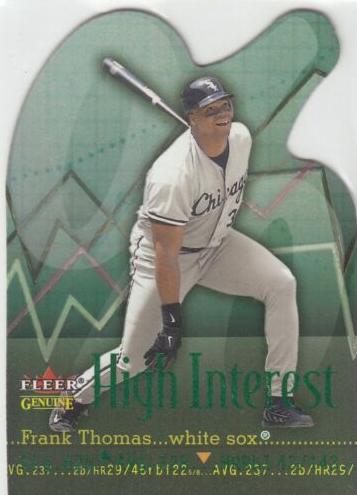 2001 Frank Thomas #8HI