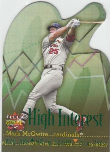 2001 Mark McGwire #15HI