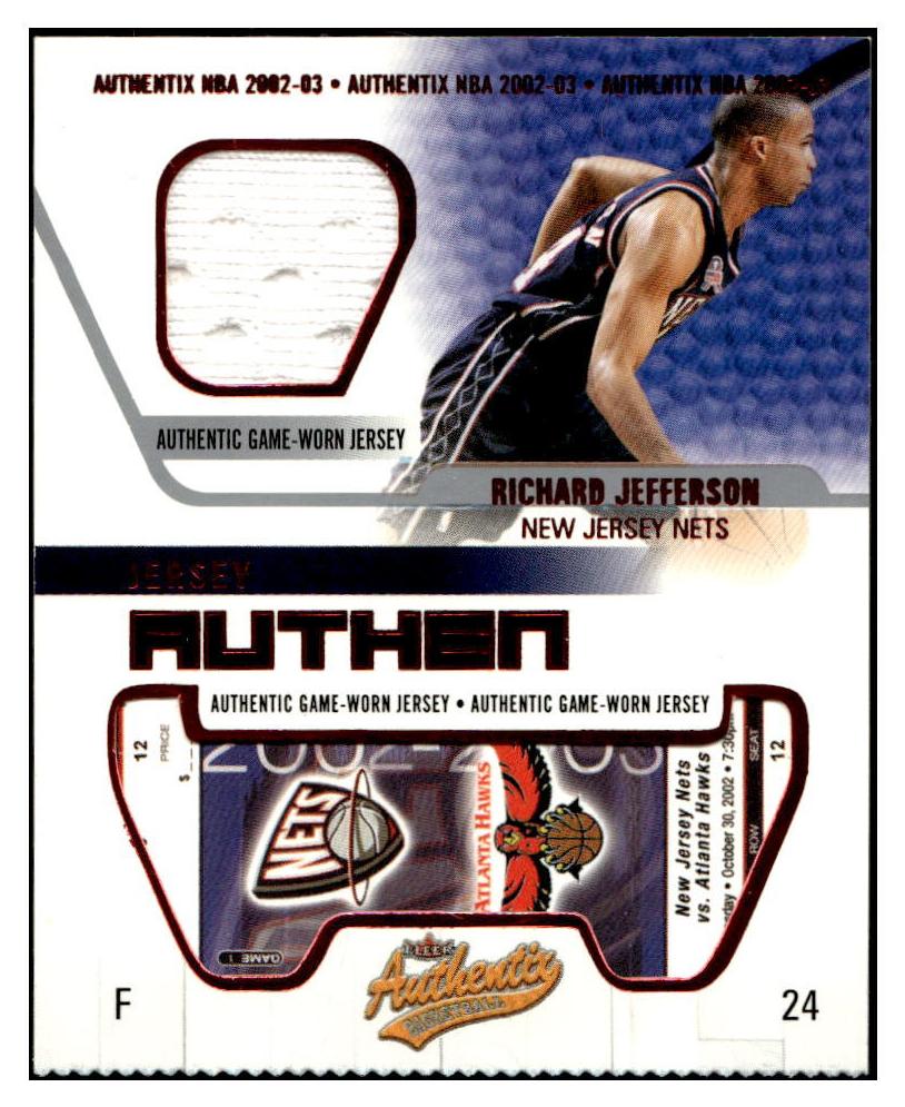 2002 Richard Jefferson #JA-RJ