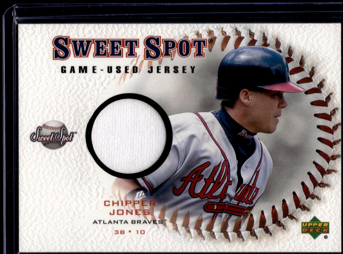 2001 Chipper Jones #J-CJ