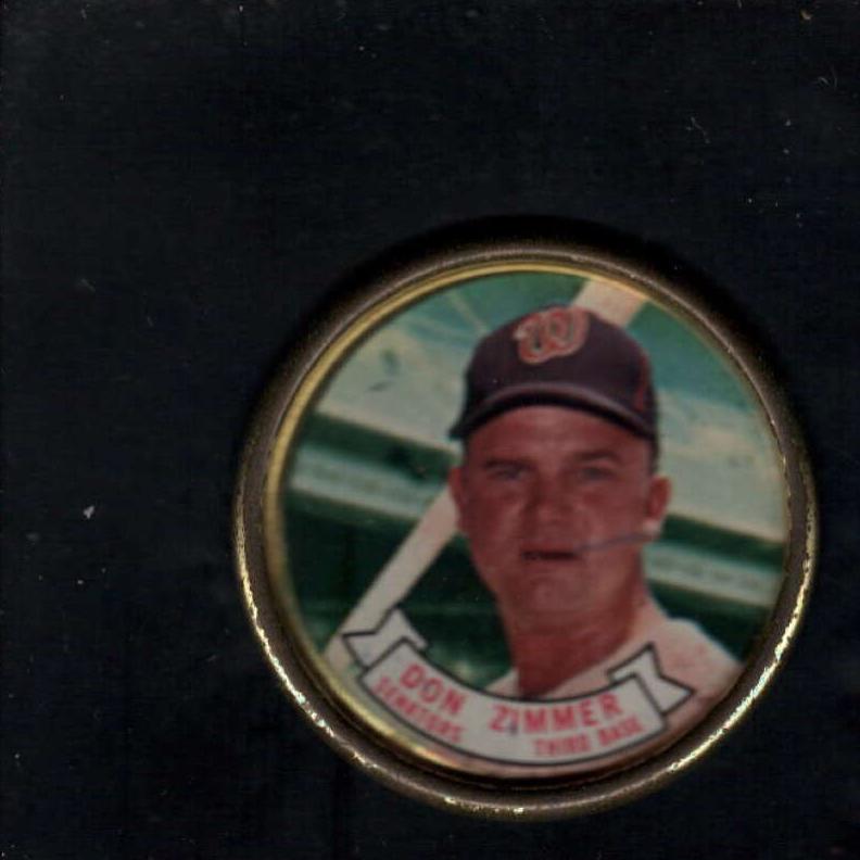 1964 Topps Coins Don Zimmer #1 card