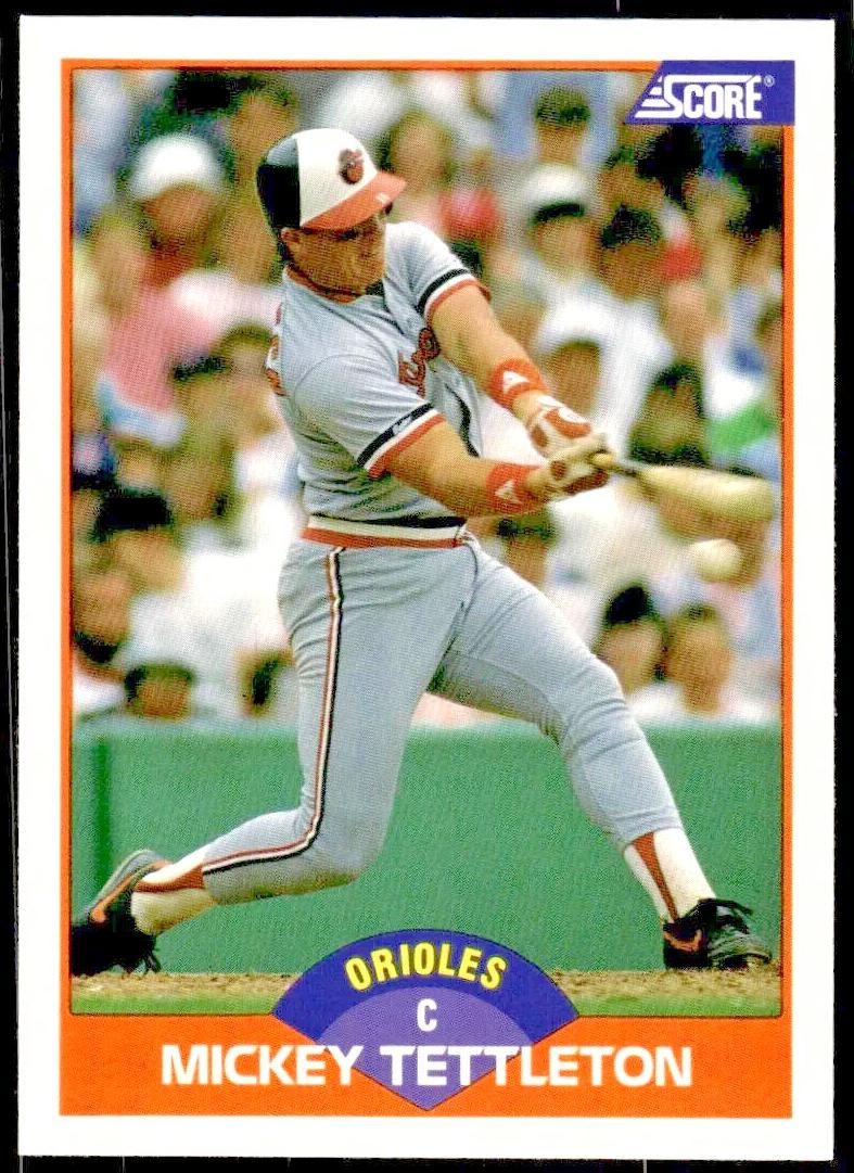1989 Mickey Tettleton #358