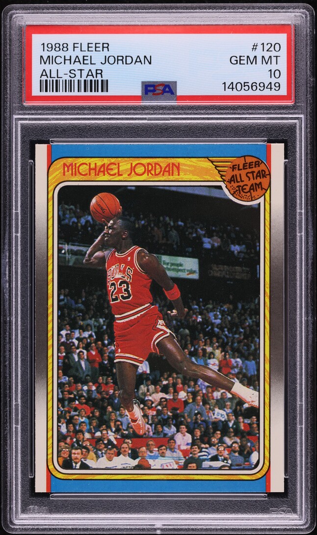 Michael Jordan - 1988 Fleer Basketball