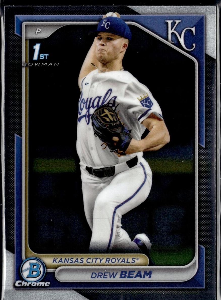 Drew Beam 2024 Bowman Draft Chrome card