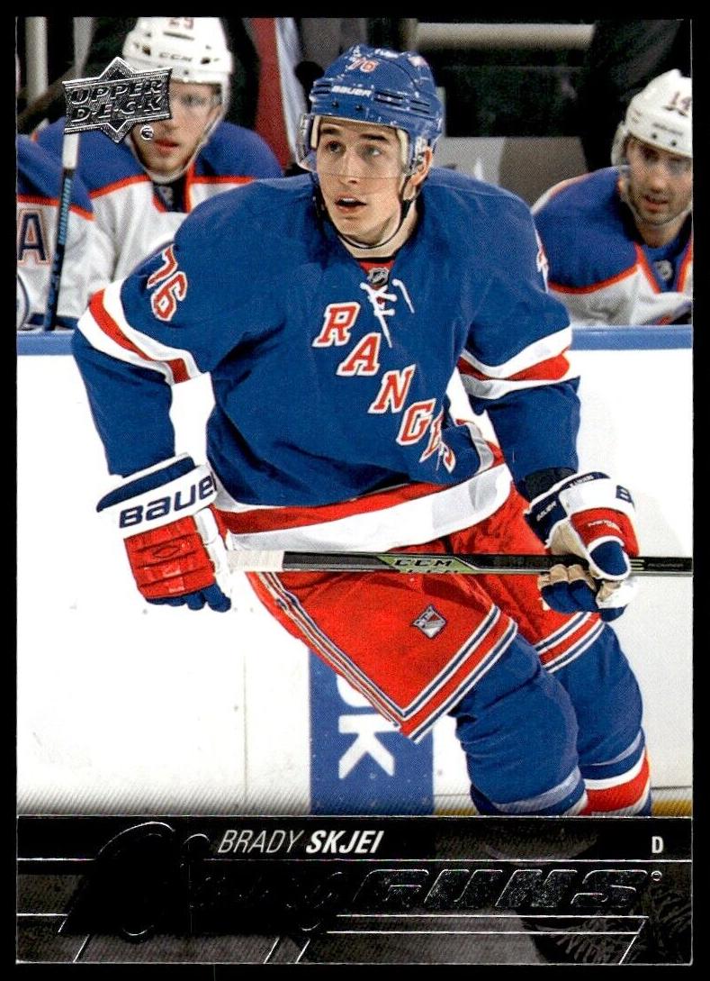 2015 Upper Deck Brady Skjei #474 card