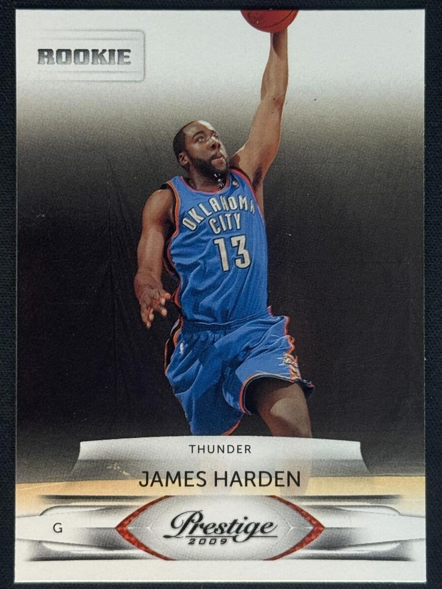 2009 James Harden [Draft Picks Light Blue Autograph] #153