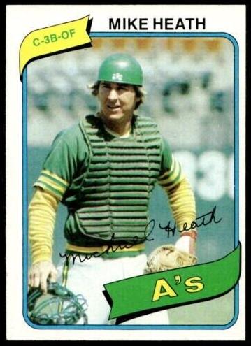 1980 Mike Heath #687