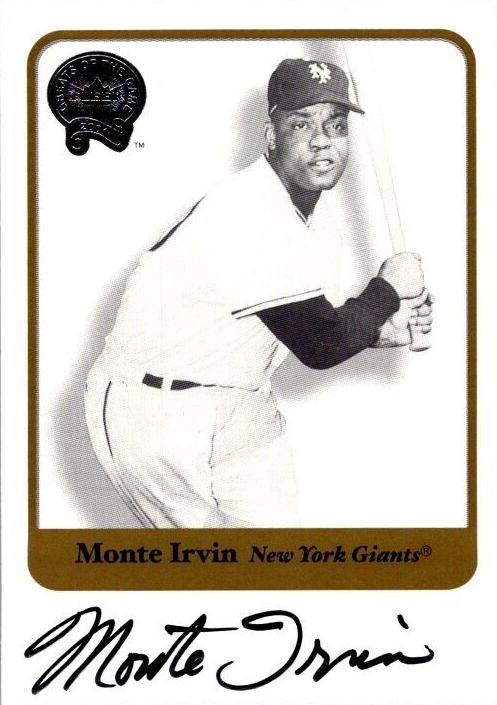 2001 Monte Irvin #NNO