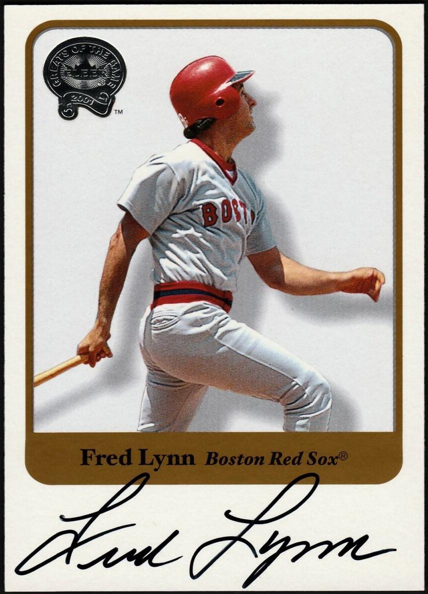 2001 Fred Lynn #NNO