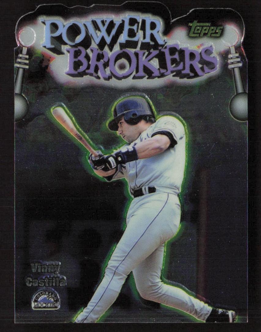 1999 Topps Vinny Castilla #PB9 card