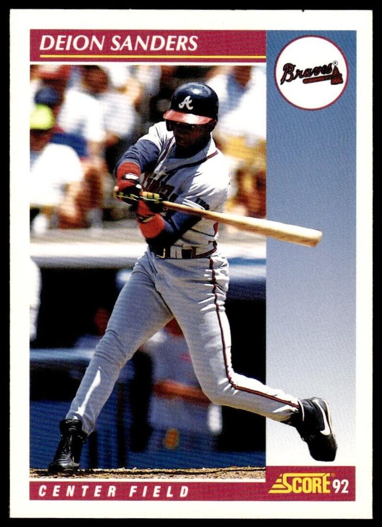 1992 Score Deion Sanders #571 card