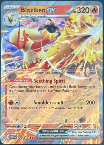 Blaziken EX 2025 Pokemon Scarlet & Violet Journey Together