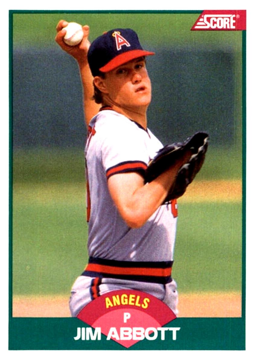 1989 Jim Abbott #88T