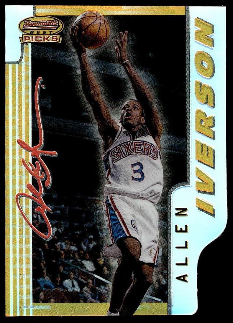 1996 Allen Iverson [Refractor] #BP9