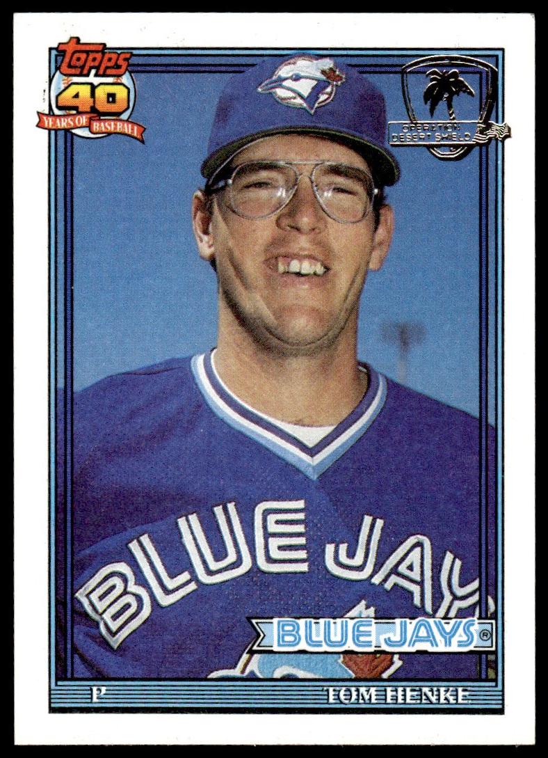 1991 Tom Henke #110