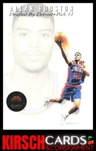 1993 Skybox Premium Allan Houston #DP11 card