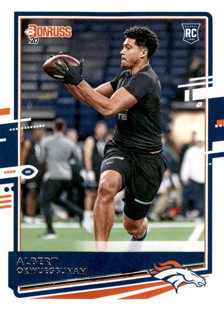 2020 Panini Donruss Albert Okwuegbunam #274 card