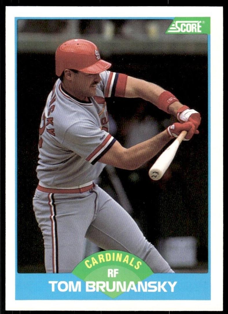 1989 Tom Brunansky #184