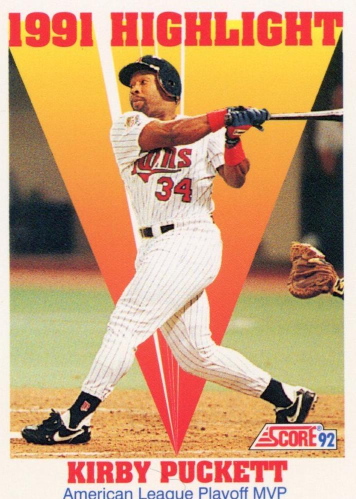 1992 Kirby Puckett #796