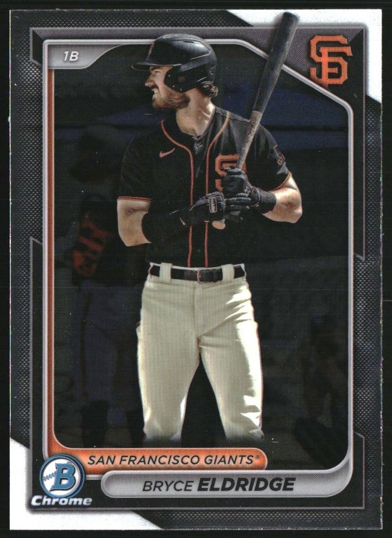 Bryce Eldridge 2024 Bowman Draft Chrome card