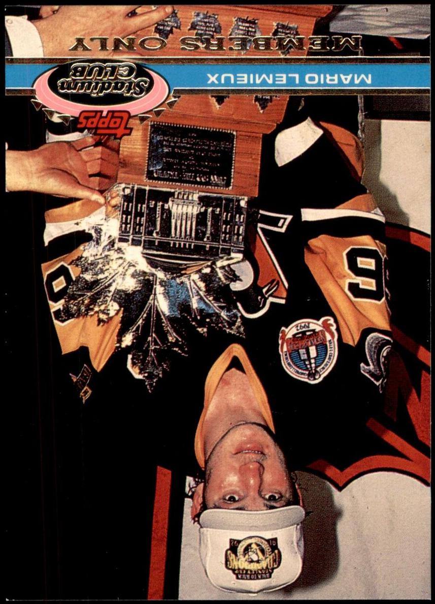 1991 Mario Lemieux [Repeats As MVP] #NNO