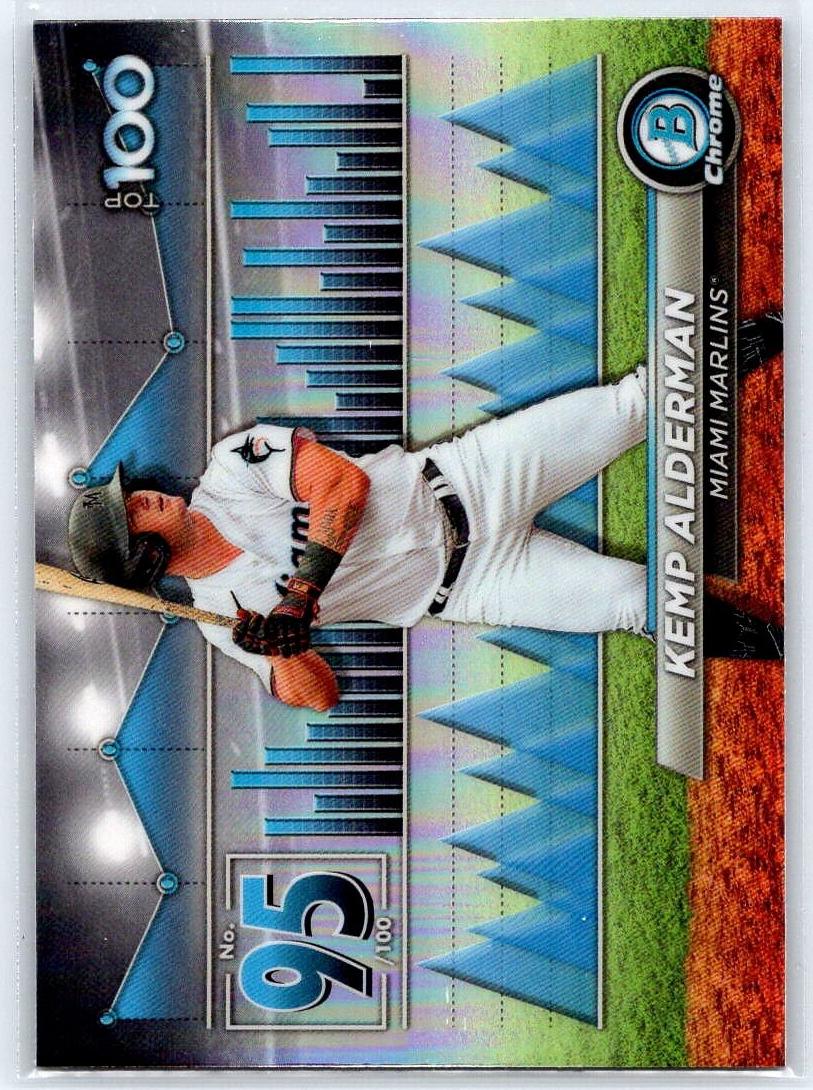 2024 Bowman Kemp Alderman #BTP-95 card