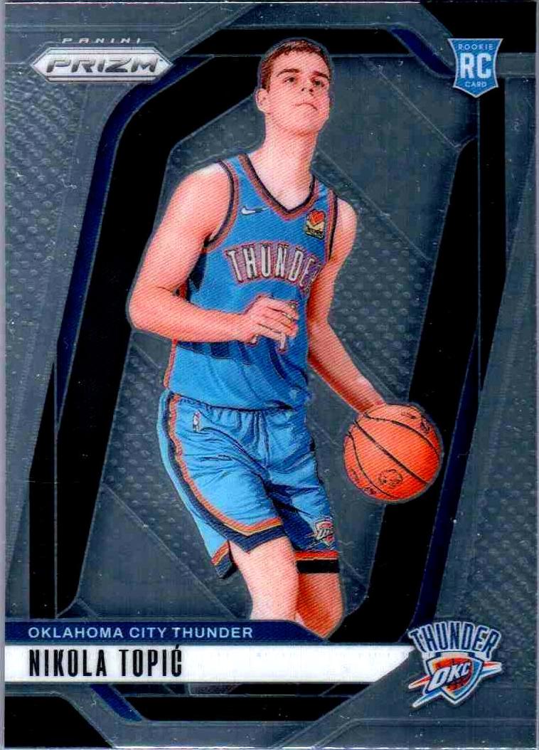 Nikola Topic 2024-25 Prizm Basketball card