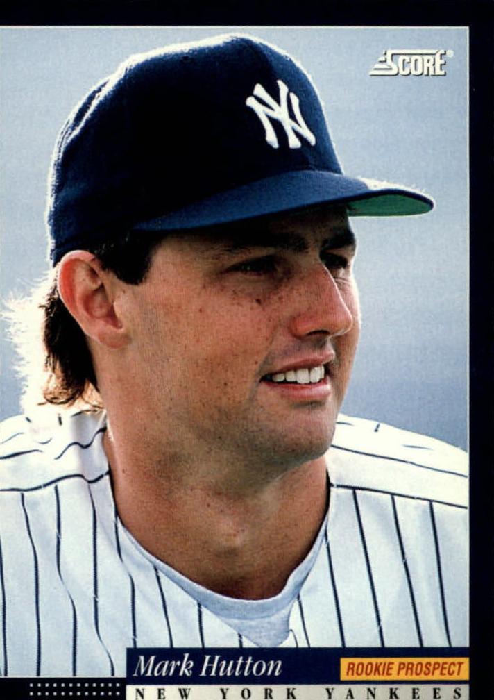 1994 Score Mark Hutton #608 card