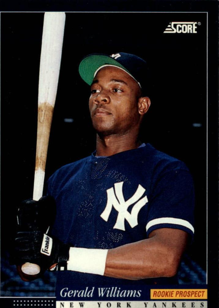 1994 Score Gerald Williams #590 card
