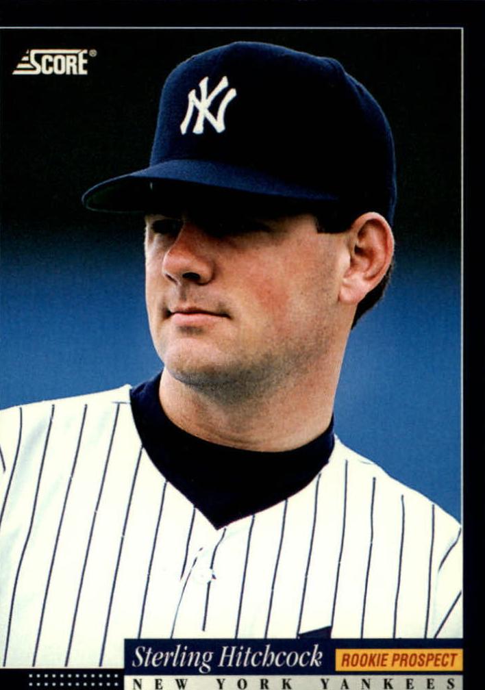 1994 Score Sterling Hitchcock #565 card