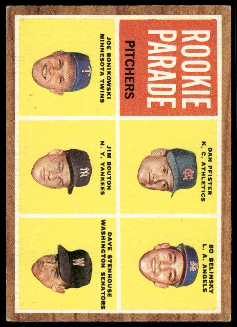 1962 Pfister/Belinsky/Bonikowski/Bouton/Stenhouse #592