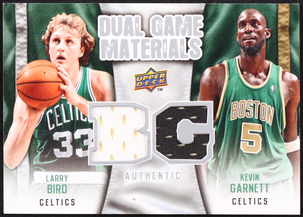 2009 Upper Deck Larry Bird #DG-LG card