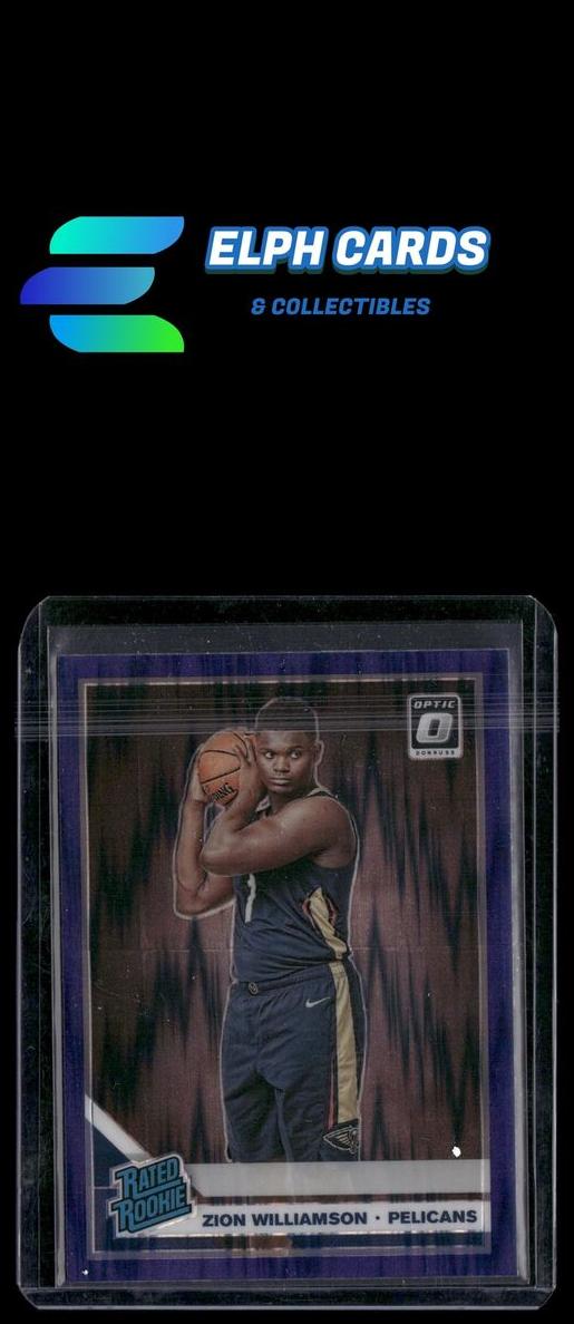 2019 Zion Williamson [Purple Shock] #158