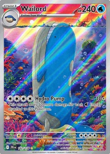Wailord 2025 Pokemon Scarlet & Violet Journey Together
