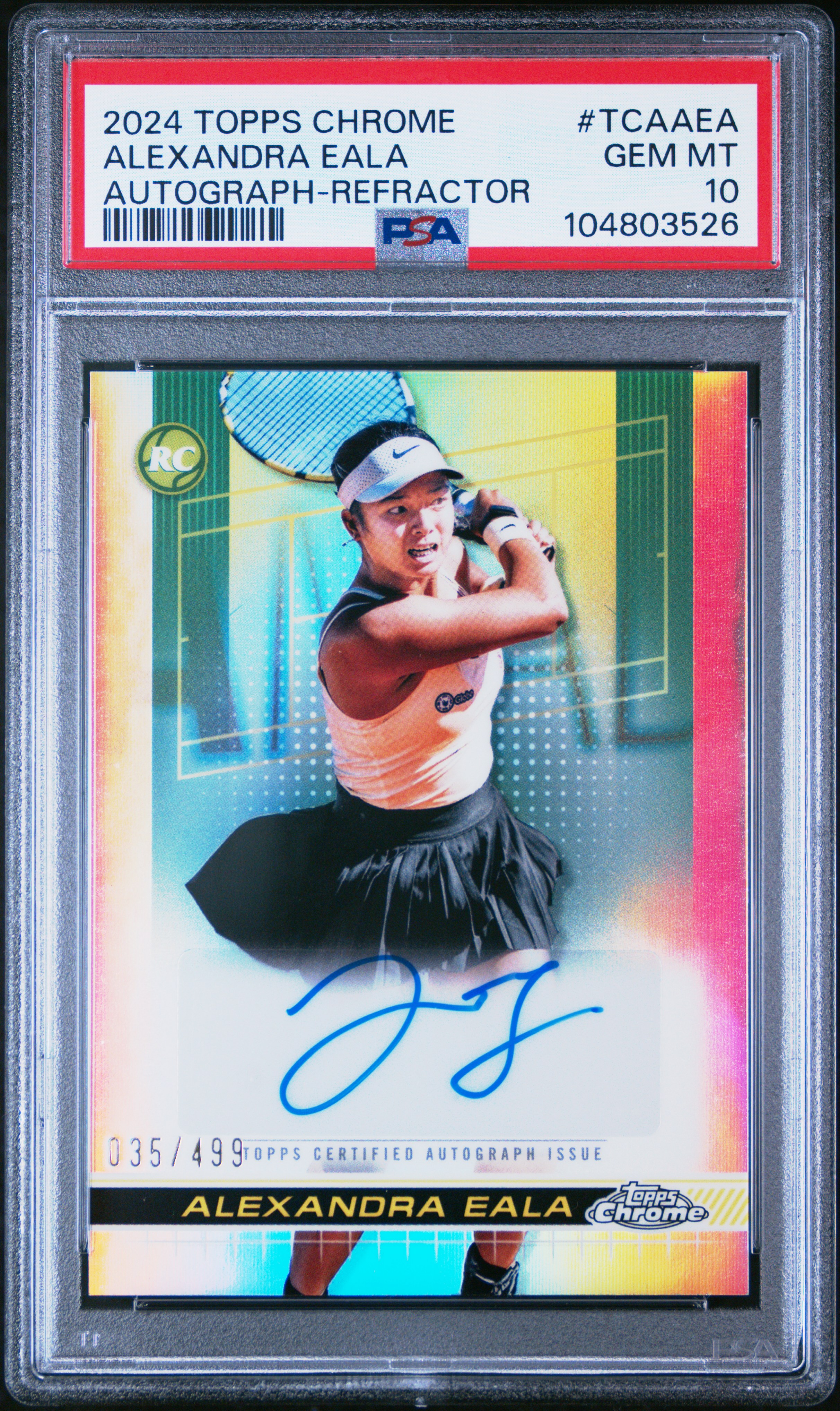 Alexandra Eala - 2024 Topps Chrome Tennis