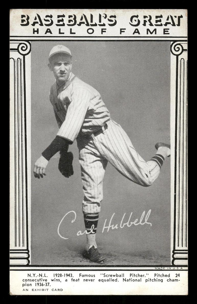 1948 Carl Hubbell #NNO