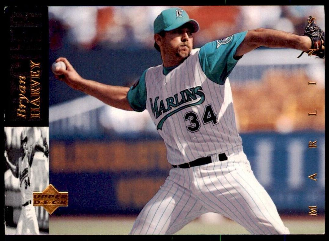 1994 Upper Deck Bryan Harvey #405 card