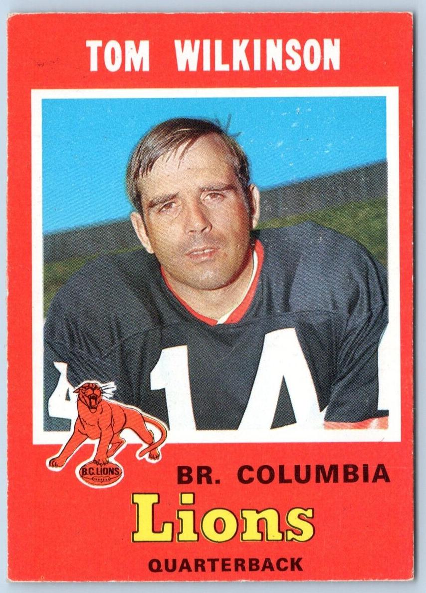 1971 Tom Wilkinson #37