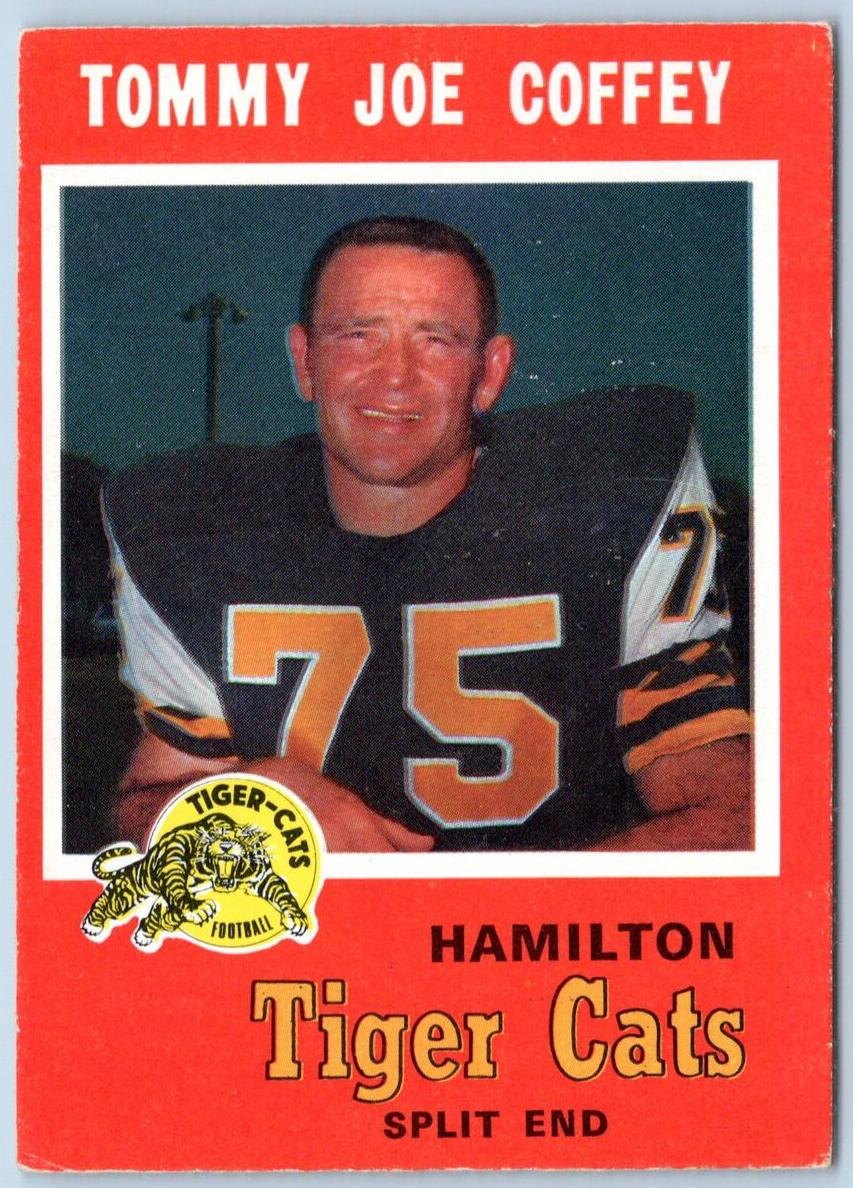 1971 Tommy Joe Coffey #62
