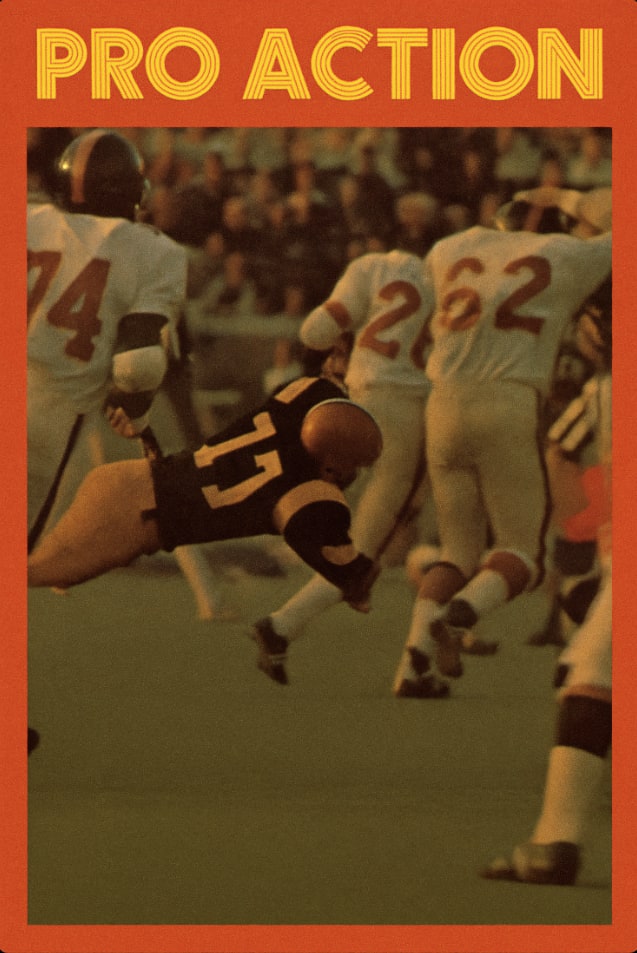 1972 Pro Action #122