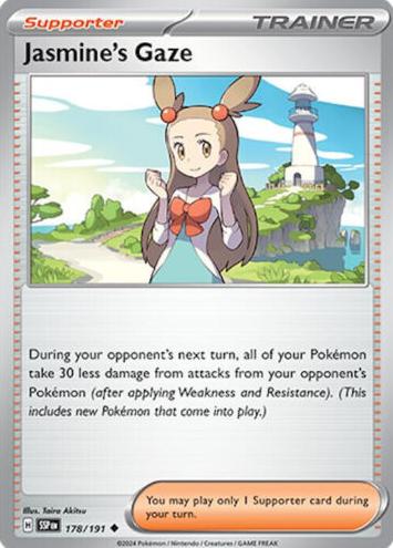 Jasmine's Gaze 2024 Pokemon Scarlet & Violet Surging Sparks
