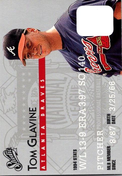 1995 Tom Glavine #182