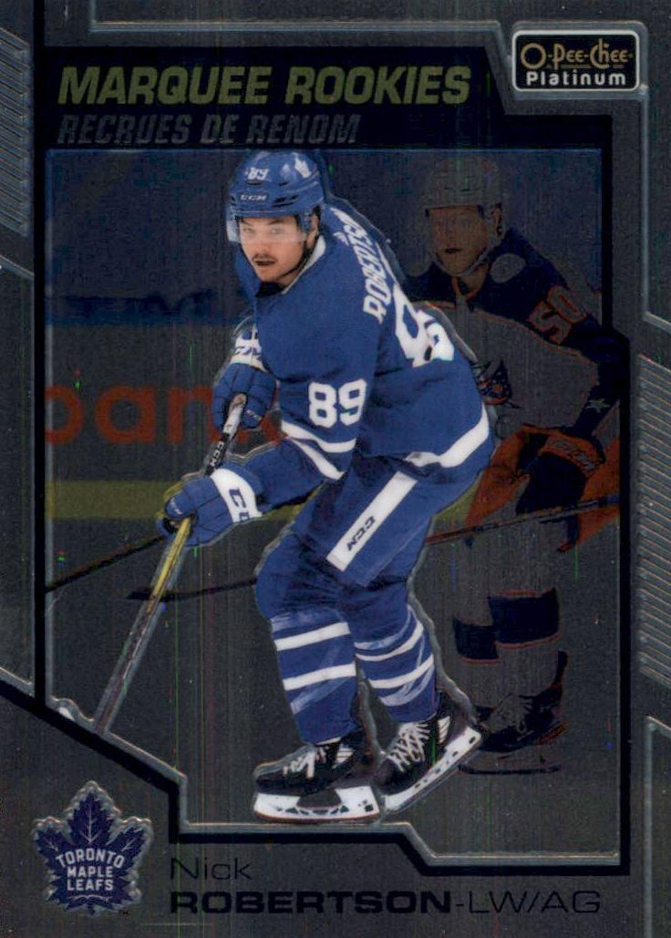 2020 O-Pee-Chee Platinum Nick Robertson #153 card