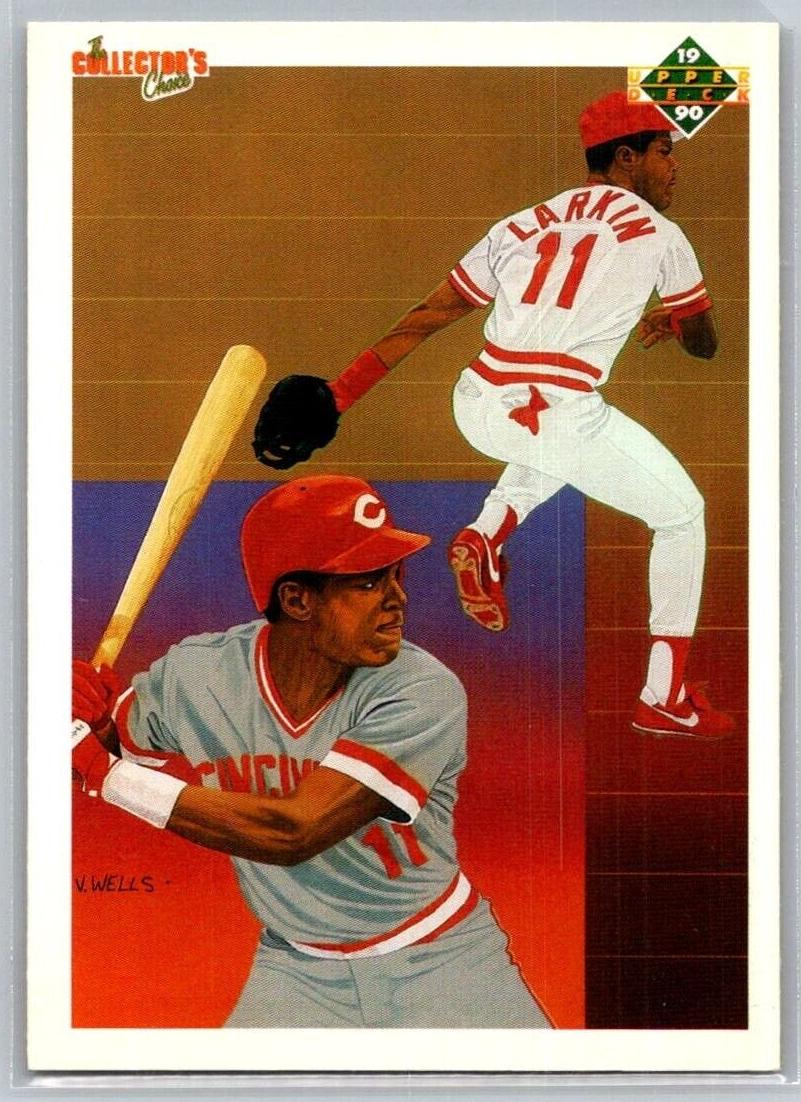 1990 Upper Deck Barry Larkin #99 card