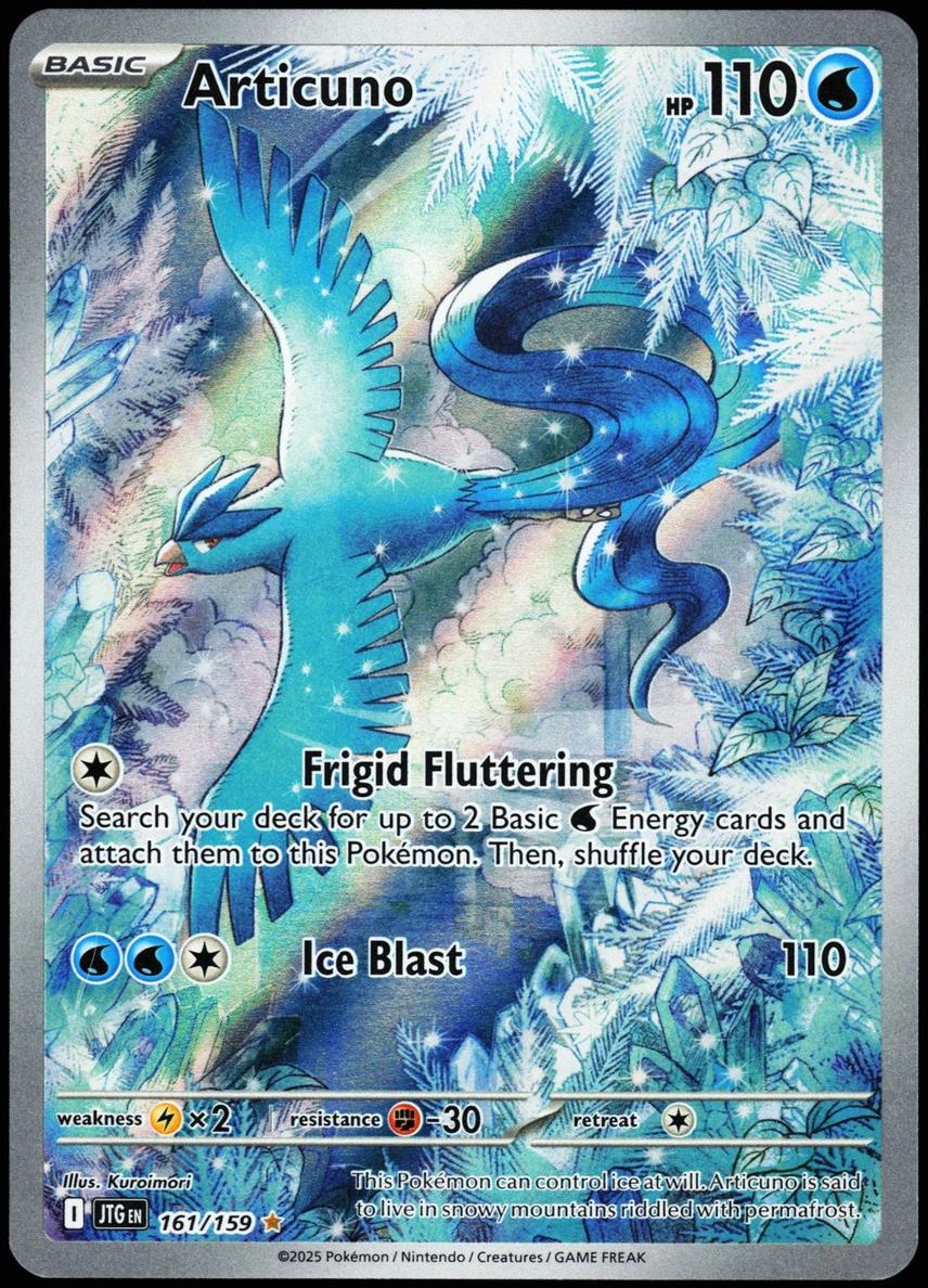 Articuno 2025 Pokemon Scarlet & Violet Journey Together